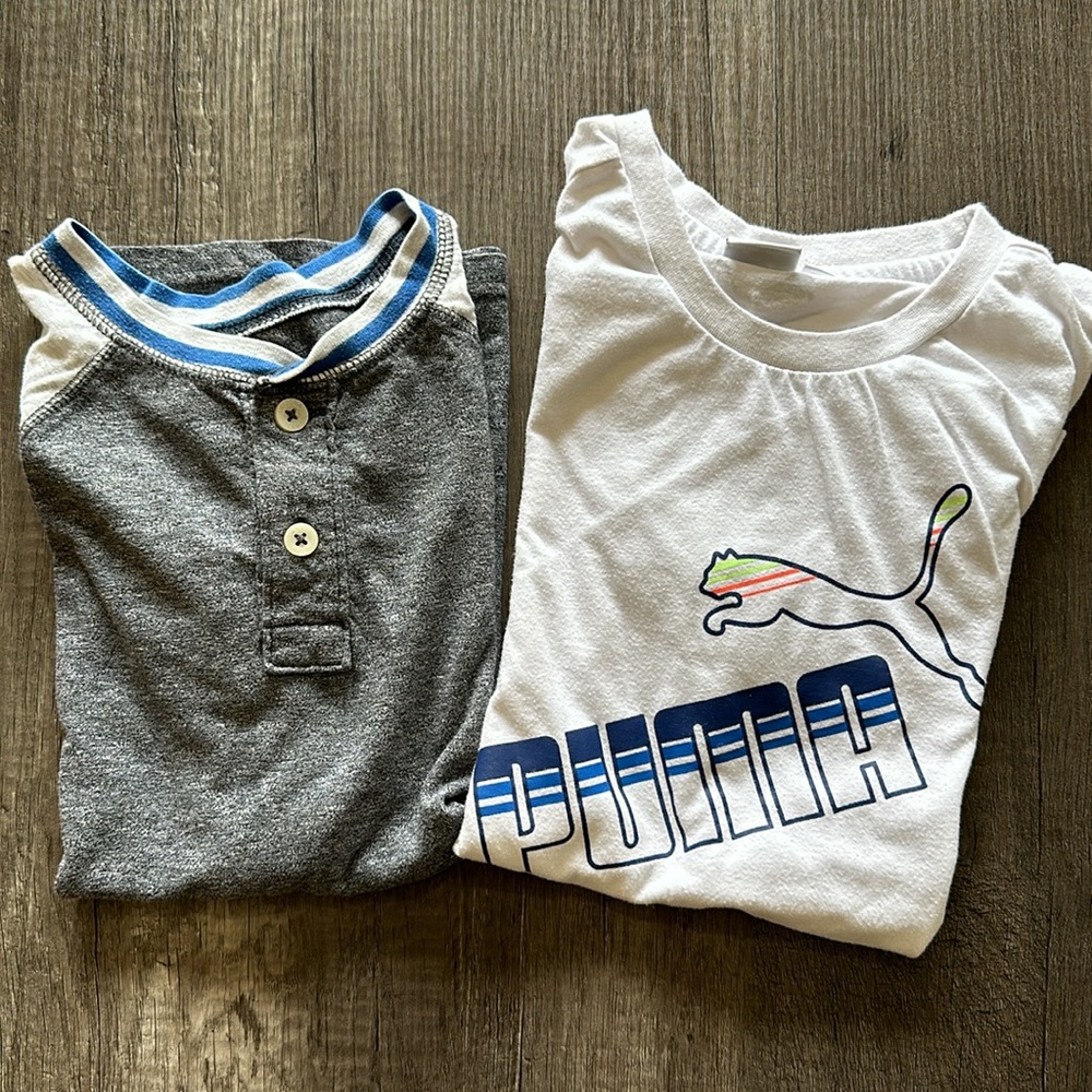 PUMA & ARIZONA Bundle boys shirts M (10-12)